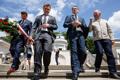 Cmentarz Orląt we Lwowie – 17 maja 2018. Fot. Sławek Kasper (IPN)