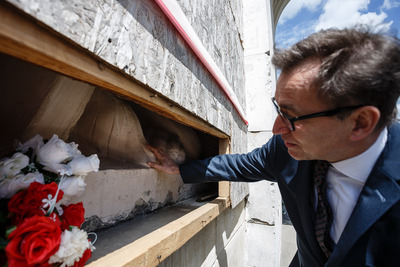 Cmentarz Orląt we Lwowie – 17 maja 2018. Fot. Sławek Kasper (IPN)