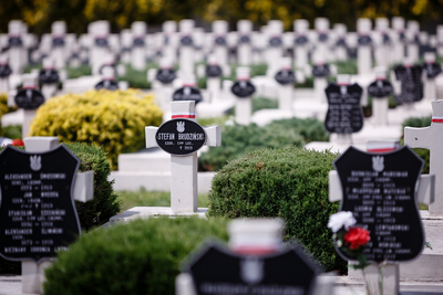 Cmentarz Orląt we Lwowie – 17 maja 2018. Fot. Sławek Kasper (IPN)