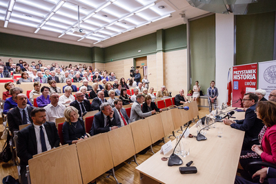 Inauguracja Przystanku Historia IPN we Lwowie – 17 maja 2018. Fot. Sławek Kasper (IPN)