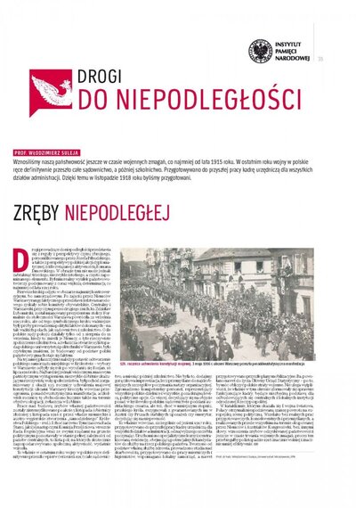 Drogi do Niepodległości – „Rzeczpospolita – Plus Minus”, 14 – 15 kwietnia 2018