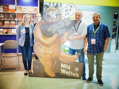 Stoisko IPN podczas 9. Warszawskich Targów Książki – Warszawa, 17–20 maja 2018