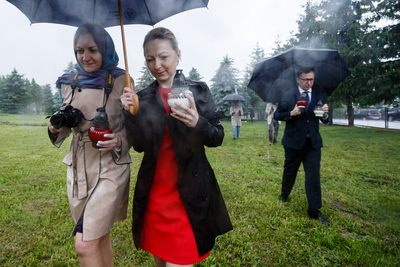 Cmentarz w Mościskach – 18 maja 2018. Fot. Sławek Kasper (IPN)