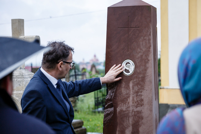 Cmentarz w Mościskach – 18 maja 2018. Fot. Sławek Kasper (IPN)