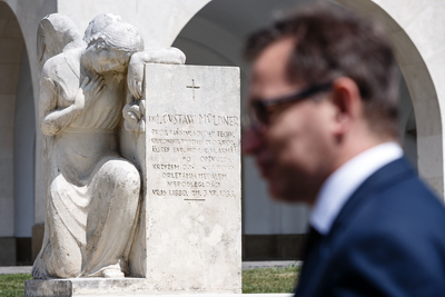 Cmentarz Orląt we Lwowie – 17 maja 2018. Fot. Sławek Kasper (IPN)