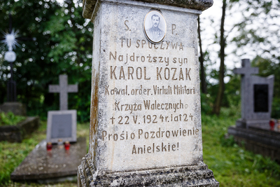 Cmentarz w Mościskach – 18 maja 2018. Fot. Sławek Kasper (IPN)