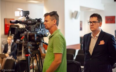 Konferencja IPN „Biało-czerwony szlak »Moja Niepodległa«” w Warszawie – 21 maja 2018. Fot. Marcin Jurkiewicz (IPN)