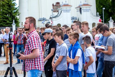 Otwarcie wystawy „Ojcowie Niepodległości” w Węgrowie – 21 maja 2018. Fot. Marcin Jurkiewicz (IPN)