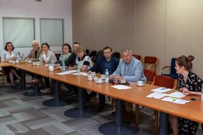 Wizyta białoruskich opozycjonistów w IPN – Warszawa, 22 maja 2018. Fot. Marcin Jurkiewicz (IPN)