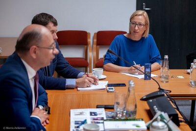 Spotkanie bułgarskich dziennikarzy i historyków z wiceprezesem IPN dr. Mateuszem Szpytmą – Warszawa, 23 maja 2018. Fot. Marcin Jurkiewicz (IPN)