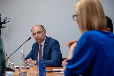 Spotkanie bułgarskich dziennikarzy i historyków z wiceprezesem IPN dr. Mateuszem Szpytmą – Warszawa, 23 maja 2018. Fot. Marcin Jurkiewicz (IPN)