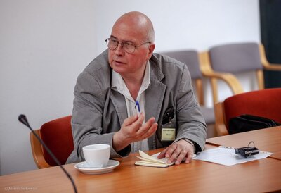 Spotkanie bułgarskich dziennikarzy i historyków z wiceprezesem IPN dr. Mateuszem Szpytmą – Warszawa, 23 maja 2018. Fot. Marcin Jurkiewicz (IPN)