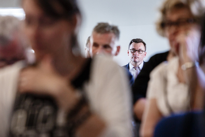 Premiera albumu Łukasza Kobieli „August Hlond 1881–1948” – Warszawa, 29 maja 2018. Fot. Sławek Kasper (IPN)