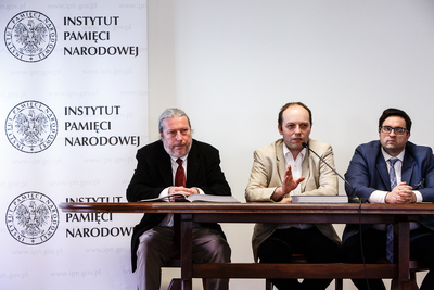 Premiera albumu Łukasza Kobieli „August Hlond 1881–1948” – Warszawa, 29 maja 2018. Fot. Sławek Kasper (IPN)