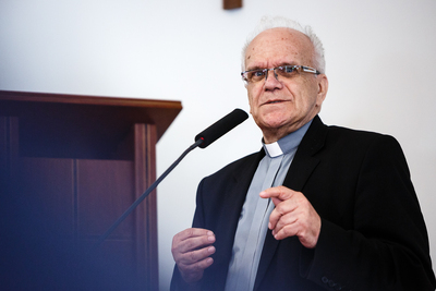 Premiera albumu Łukasza Kobieli „August Hlond 1881–1948” – Warszawa, 29 maja 2018. Fot. Sławek Kasper (IPN)