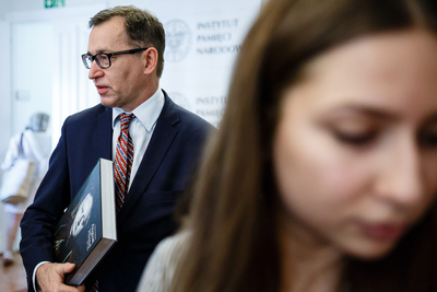 Premiera albumu Łukasza Kobieli „August Hlond 1881–1948” – Warszawa, 29 maja 2018. Fot. Sławek Kasper (IPN)