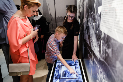 Wernisaż wystawy IPN „Pancerne skrzydła” na Przystanku Historia – Warszawa, 4 czerwca 2018. Fot. Sławek Kasper (IPN)