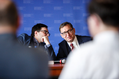 Prezentacja księgi pamiątkowej z okazji 60. urodzin ks. prof. Józefa Mareckiego – Warszawa, 4 czerwca 2018. Fot. Sławek Kasper (IPN)