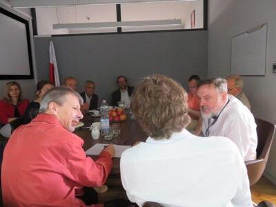 Spotkanie pracowników IPN z francuskimi muzealnikami i przedstawicielami mediów – Warszawa, 5 czerwca 2018