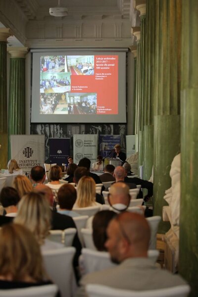 III Ogólnopolska Konferencja Archiwistów i Historyków „Educare necesse est...” – Warszawa, 7–8 czerwca 2018. Fot. Katarzyna Adamów (IPN)