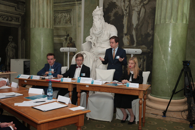 Podsumowanie III Turnieju Debat Historycznych Instytutu Pamięci Narodowej. Fot. Piotr Życieński (IPN)