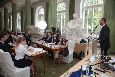 Podsumowanie III Turnieju Debat Historycznych Instytutu Pamięci Narodowej. Fot. Piotr Życieński (IPN)