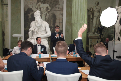 Podsumowanie III Turnieju Debat Historycznych Instytutu Pamięci Narodowej. Fot. Piotr Życieński (IPN)