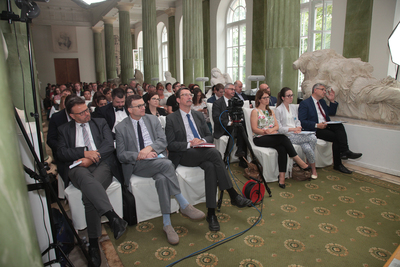 Podsumowanie III Turnieju Debat Historycznych Instytutu Pamięci Narodowej. Fot. Piotr Życieński (IPN)