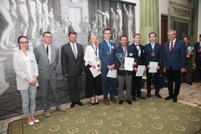 Podsumowanie III Turnieju Debat Historycznych Instytutu Pamięci Narodowej. Fot. Piotr Życieński (IPN)