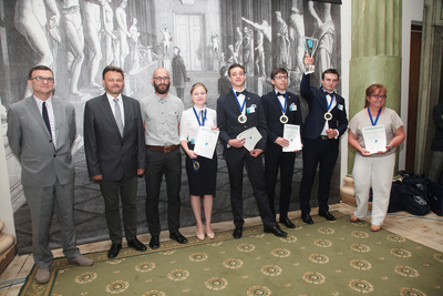 Podsumowanie III Turnieju Debat Historycznych Instytutu Pamięci Narodowej. Fot. Piotr Życieński (IPN)