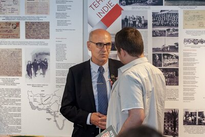 Konferencja prasowa prezentująca nowy portal IPN „Solidarność Walcząca w dokumentach”. Fot. Marcin Jurkiewicz (IPN)