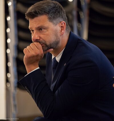 Konferencja prasowa prezentująca nowy portal IPN „Solidarność Walcząca w dokumentach”. Fot. Marcin Jurkiewicz (IPN)