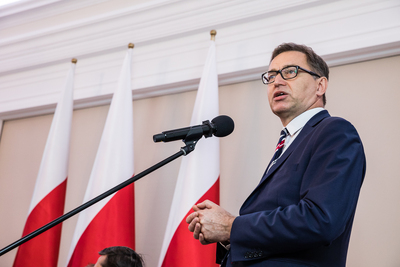 Wkład Kościoła w odbudowę Niepodległej – ósma debata historyków w Belwederze – 14 czerwca 2018. Fot Sławek Kasper (IPN)