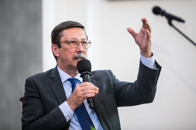 Wkład Kościoła w odbudowę Niepodległej – ósma debata historyków w Belwederze – 14 czerwca 2018. Fot Sławek Kasper (IPN)