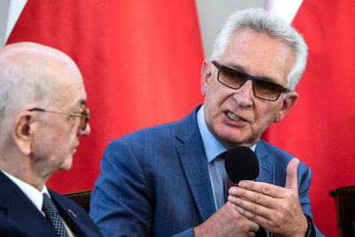 Wkład Kościoła w odbudowę Niepodległej – ósma debata historyków w Belwederze – 14 czerwca 2018. Fot Sławek Kasper (IPN)