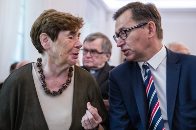 Wkład Kościoła w odbudowę Niepodległej – ósma debata historyków w Belwederze – 14 czerwca 2018. Fot Sławek Kasper (IPN)