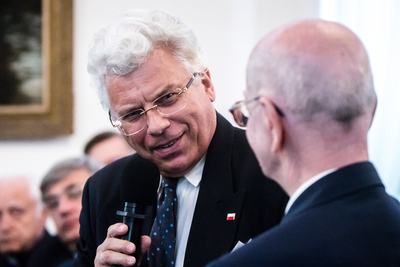 Wkład Kościoła w odbudowę Niepodległej – ósma debata historyków w Belwederze – 14 czerwca 2018. Fot Sławek Kasper (IPN)