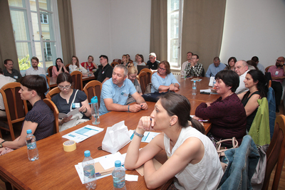 Warsztaty w ramach polonijnej edycji Turnieju Debat Historycznych #mojaniepodległa. Fot. Piotr Życieński (IPN)