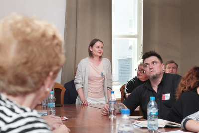 Warsztaty w ramach polonijnej edycji Turnieju Debat Historycznych #mojaniepodległa. Fot. Piotr Życieński (IPN)