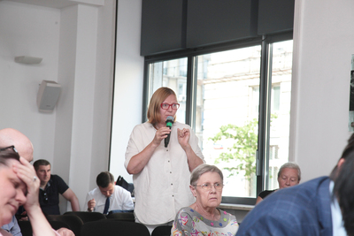 Konferencja naukowa „Zagłada ziemiaństwa polskiego na dawnych ziemiach wschodnich Rzeczypospolitej w latach 1939–1945. Wybrane problemy” – Warszawa, 15–16 czerwca 2018. Fot. Piotr Życieński (IPN)