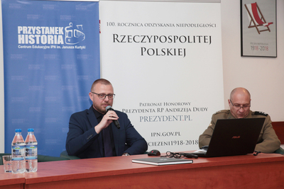 Konferencja naukowa „100-lecie 14. Pułku Ułanów Jazłowieckich” – Warszawa, 15 czerwca 2018. Fot. Piotr Życieński (IPN)