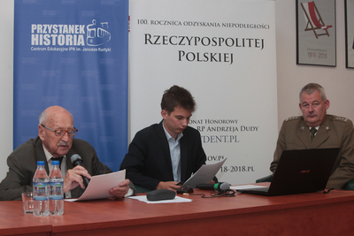 Konferencja naukowa „100-lecie 14. Pułku Ułanów Jazłowieckich” – Warszawa, 15 czerwca 2018. Fot. Piotr Życieński (IPN)