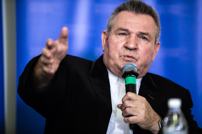 Dyskusja poświęcona 80. rocznicy sprowadzenia relikwii św. Andrzeja Boboli do Polski – Warszawa, 19 czerwca 2018. Fot. Sławek Kasper (IPN)