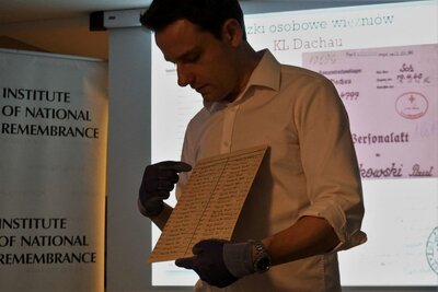 Wizyta w Archiwum IPN – 20 czerwca 2018. Fot. Joanna Filip