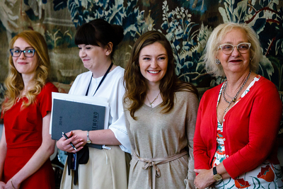Uroczystość wręczenia dr. Mateuszowi Szpytmie honorowej odznaki Bene Merito – Warszawa, 23 czerwca 2018. Fot. Sławek Kasper (IPN)