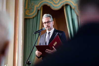 Uroczystość wręczenia nagrody im. Włodzimierza Pietrzaka – Warszawa, 23 czerwca 2018. Fot. Sławek Kasper (IPN)