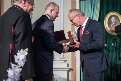Uroczystość wręczenia nagrody im. Włodzimierza Pietrzaka – Warszawa, 23 czerwca 2018. Fot. Sławek Kasper (IPN)