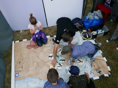 Stoisko IPN podczas XIV Małopolskiego Pikniku Lotniczego – Kraków, 23–24 czerwca 2018