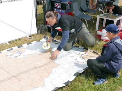 Stoisko IPN podczas XIV Małopolskiego Pikniku Lotniczego – Kraków, 23–24 czerwca 2018