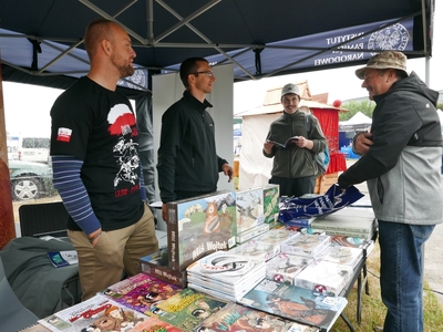 Stoisko IPN podczas XIV Małopolskiego Pikniku Lotniczego – Kraków, 23–24 czerwca 2018